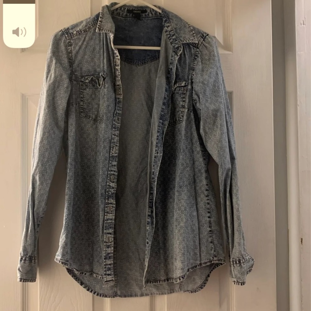Denim forever 21 top